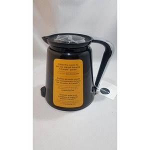 Keurig 2.0 Replacement Thermal Carafe - 32oz Black with Chrome Silver Handle